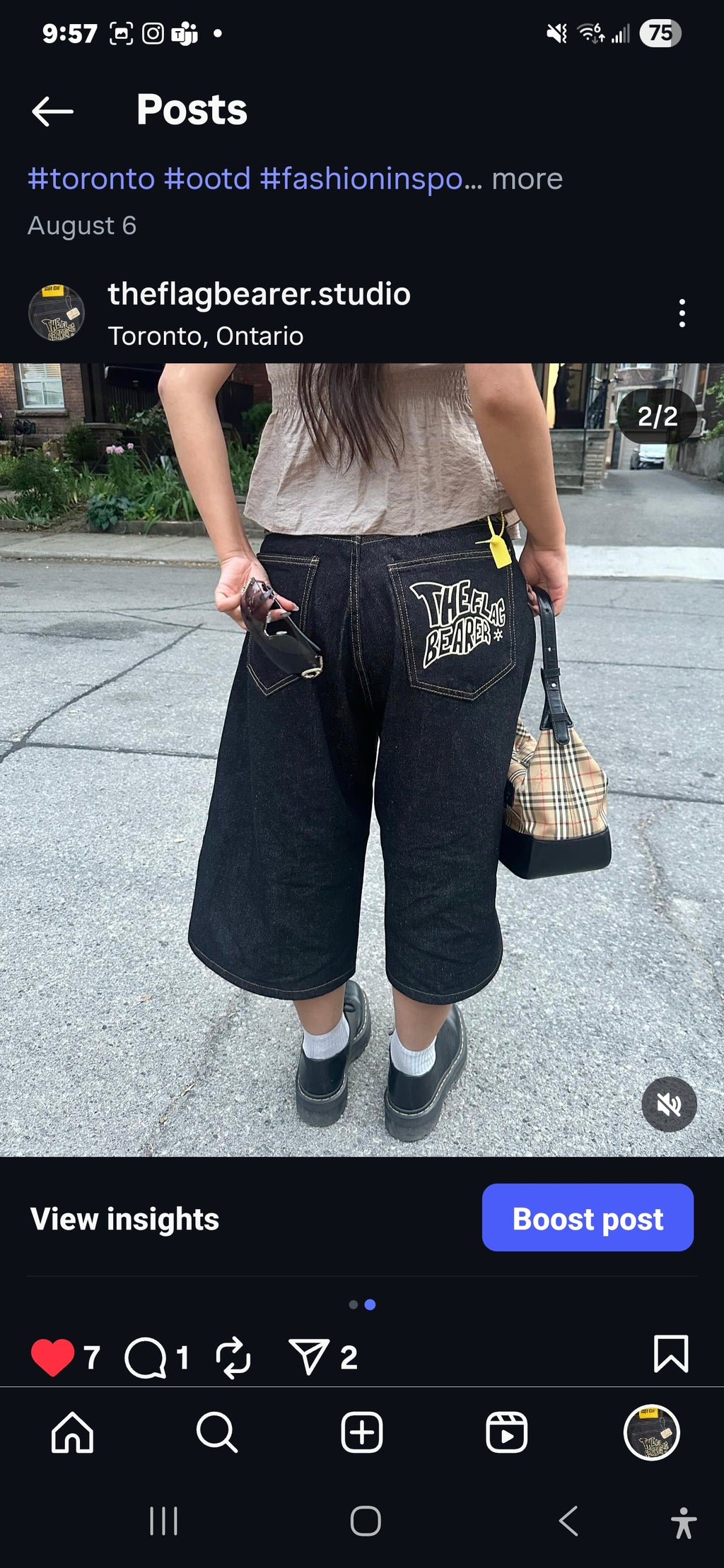 Jort Raw Denim Black