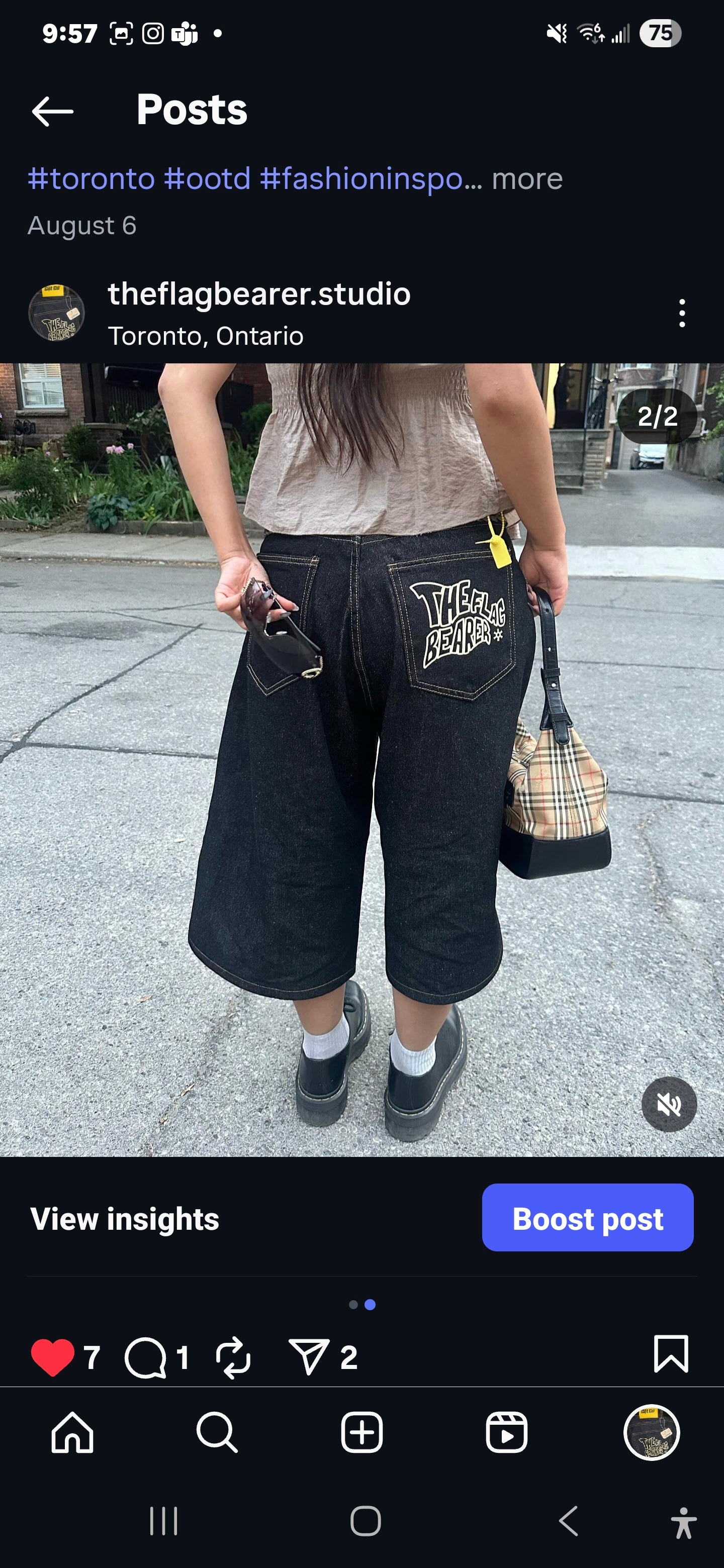 Jort Raw Denim Black