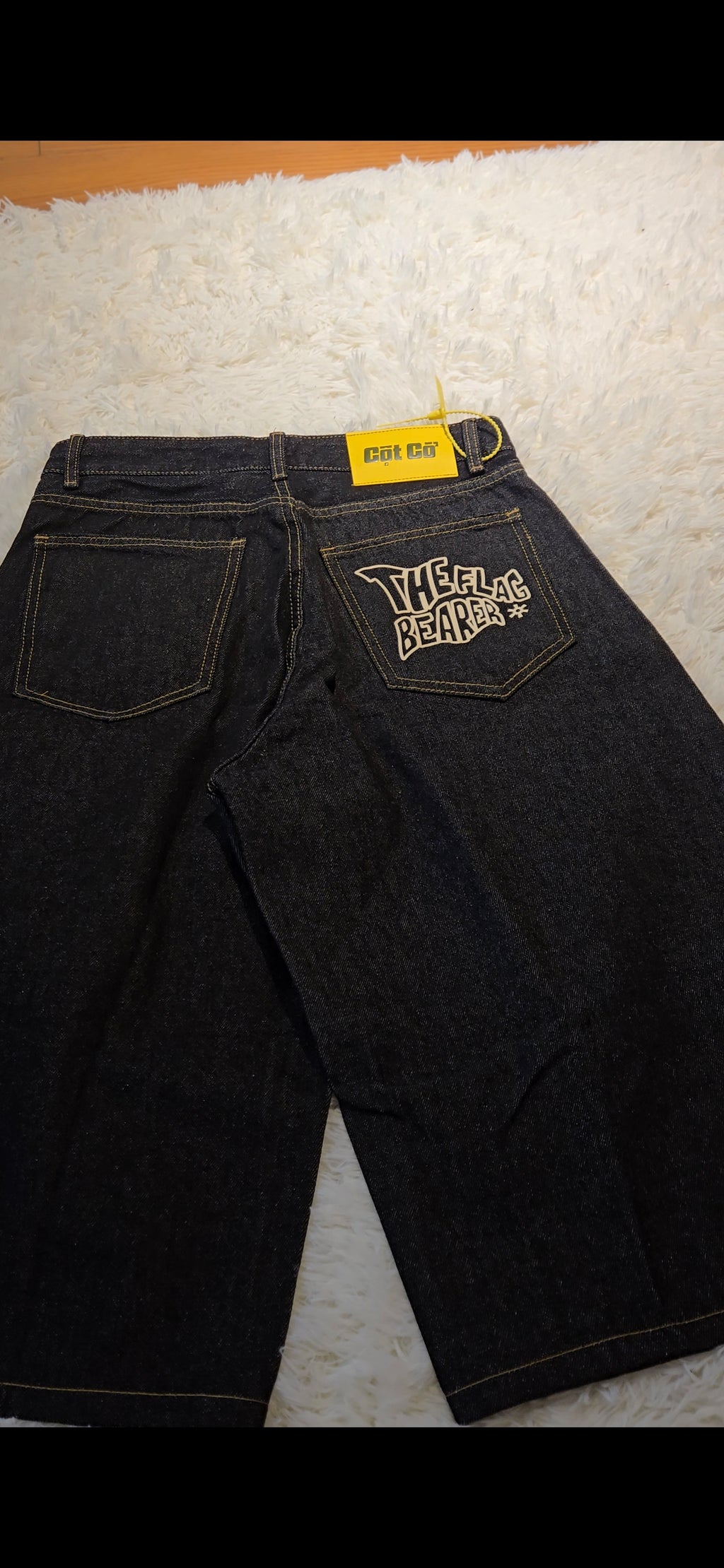 Jort Raw Denim Black