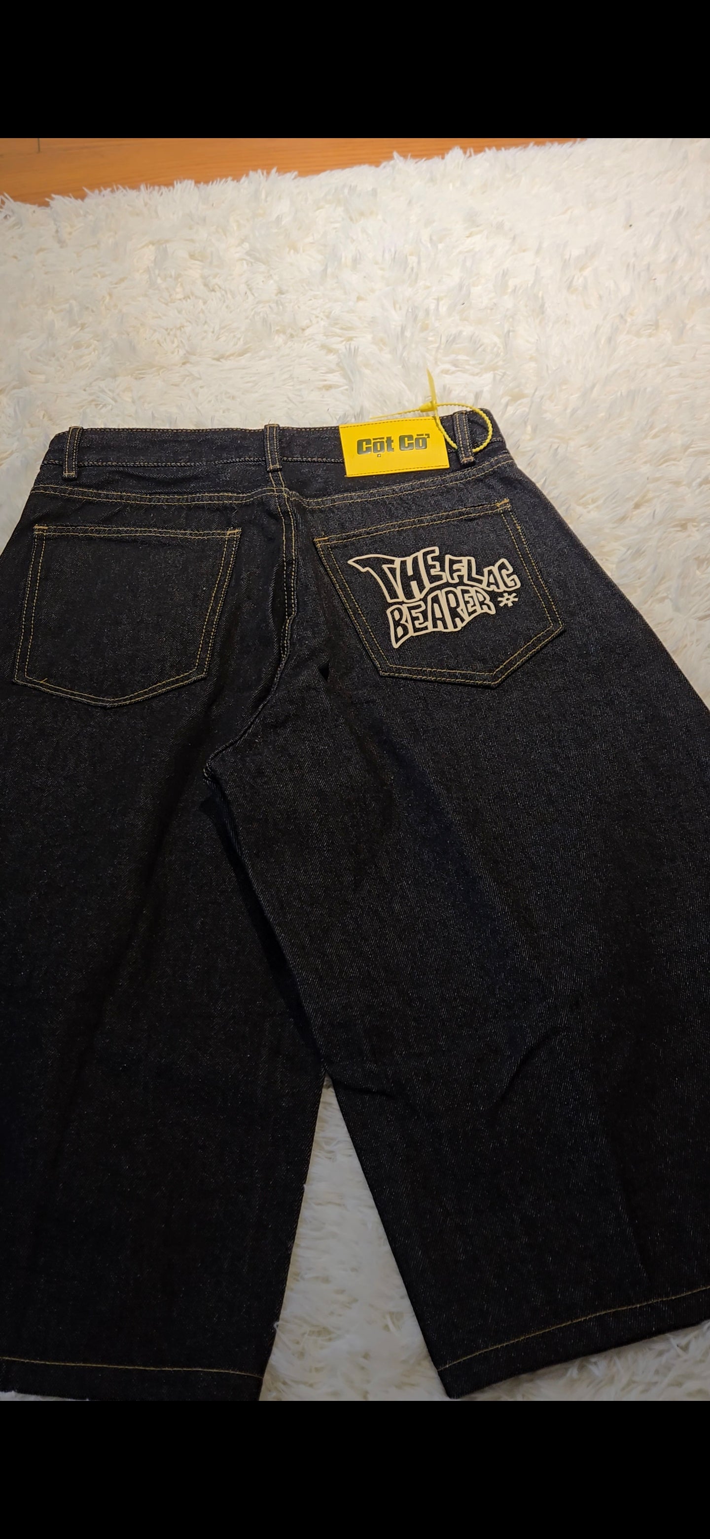 Jort Raw Denim Black